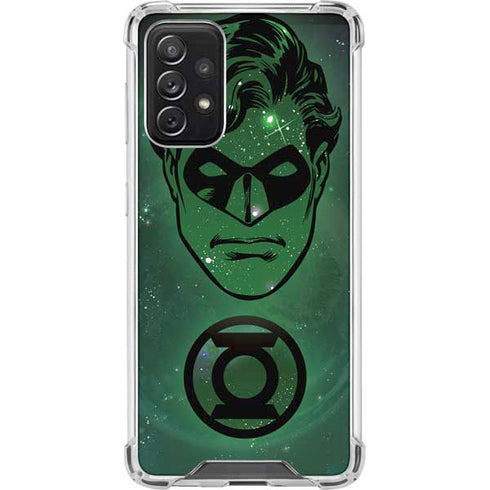DC Comics Green Lantern Cosmic Portrait Galaxy A72 5G Clear Case